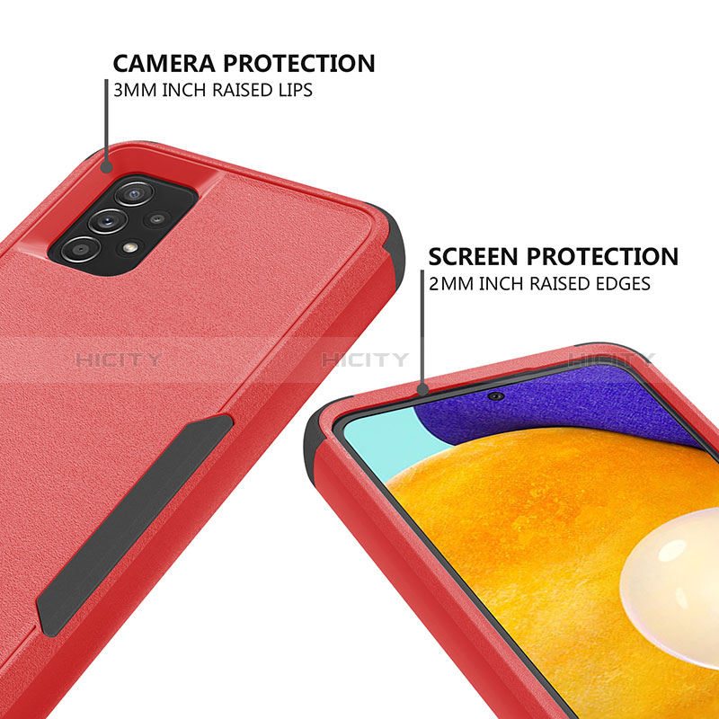 Coque Contour Silicone et Plastique Housse Etui Protection Integrale 360 Degres MQ1 pour Samsung Galaxy A52s 5G Plus
