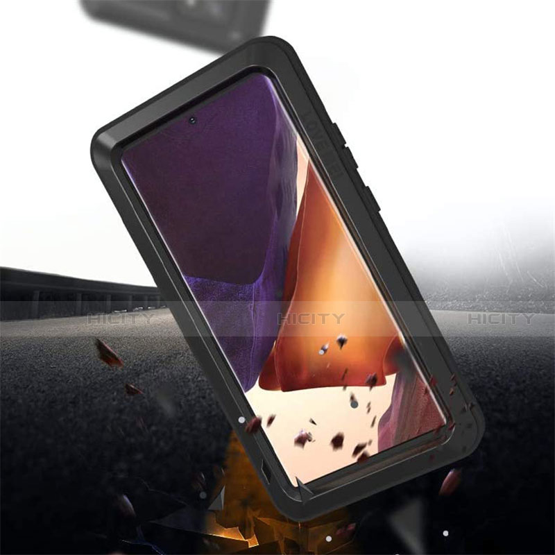 Coque Contour Silicone et Plastique Housse Etui Protection Integrale 360 Degres pour Samsung Galaxy Note 20 Ultra 5G Plus