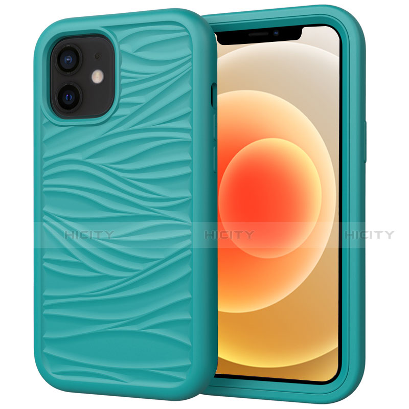 Coque Contour Silicone et Plastique Housse Etui Protection Integrale 360 Degres R01 pour Apple iPhone 12 Plus