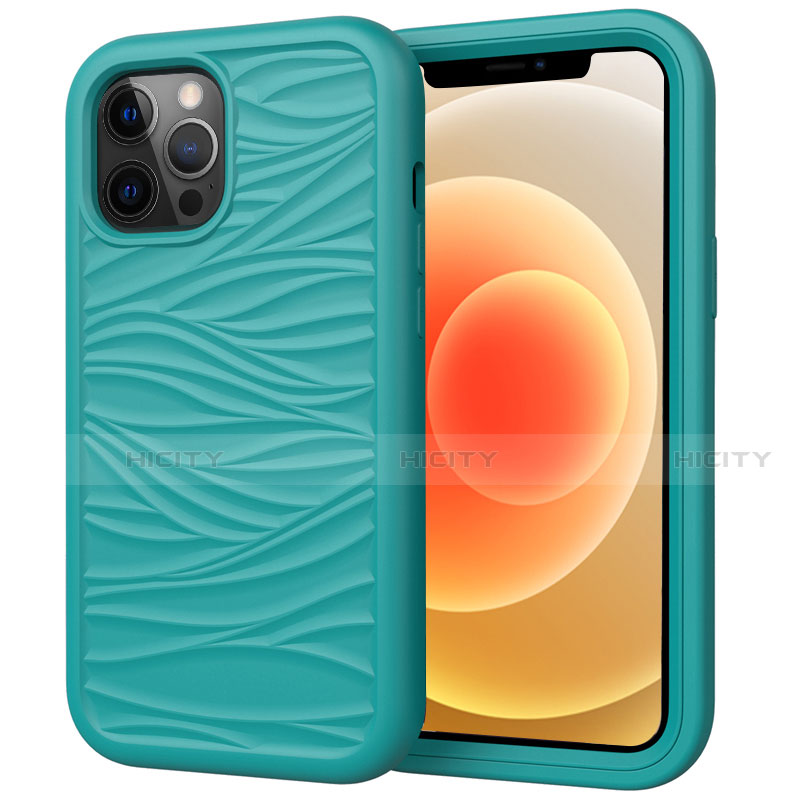 Coque Contour Silicone et Plastique Housse Etui Protection Integrale 360 Degres R01 pour Apple iPhone 12 Pro Max Plus