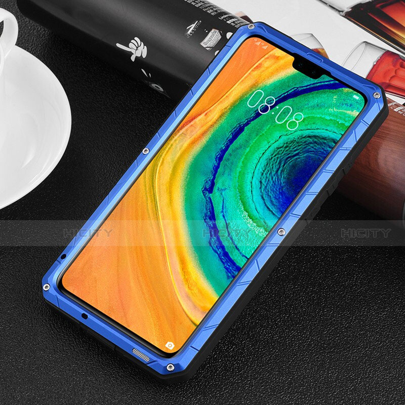 Coque Contour Silicone et Plastique Housse Etui Protection Integrale 360 Degres R01 pour Huawei Mate 30E Pro 5G Plus