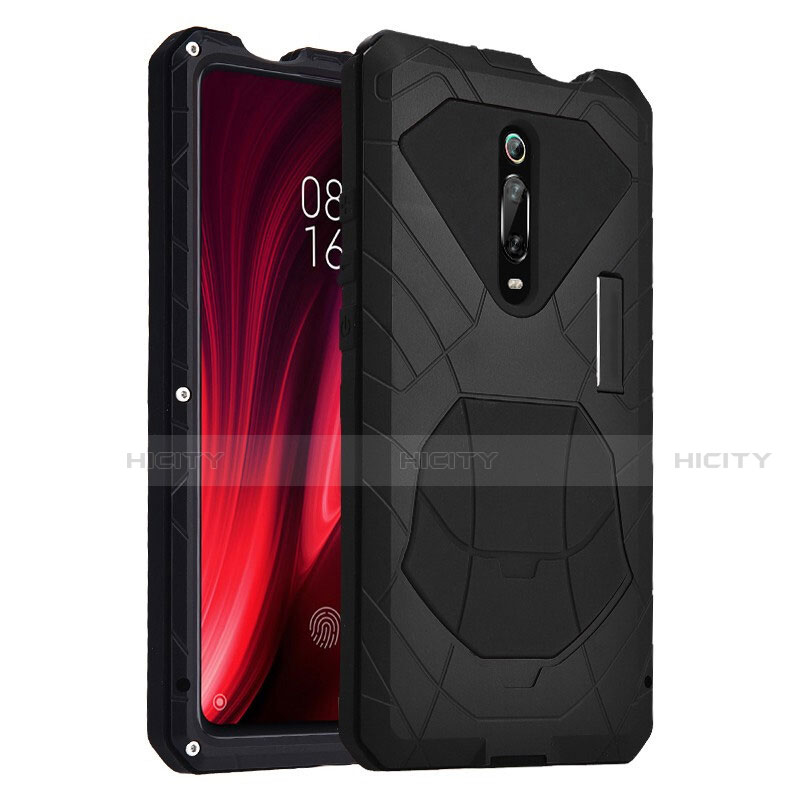 Coque Contour Silicone et Plastique Housse Etui Protection Integrale 360 Degres R01 pour Xiaomi Mi 9T Noir Plus