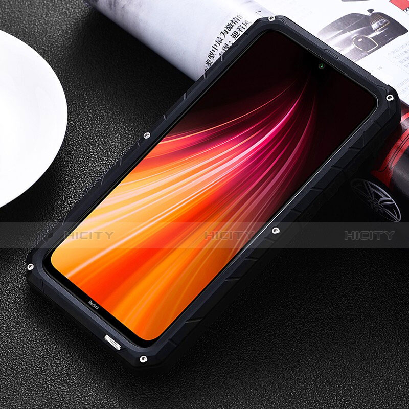 Coque Contour Silicone et Plastique Housse Etui Protection Integrale 360 Degres R01 pour Xiaomi Redmi Note 8 (2021) Plus