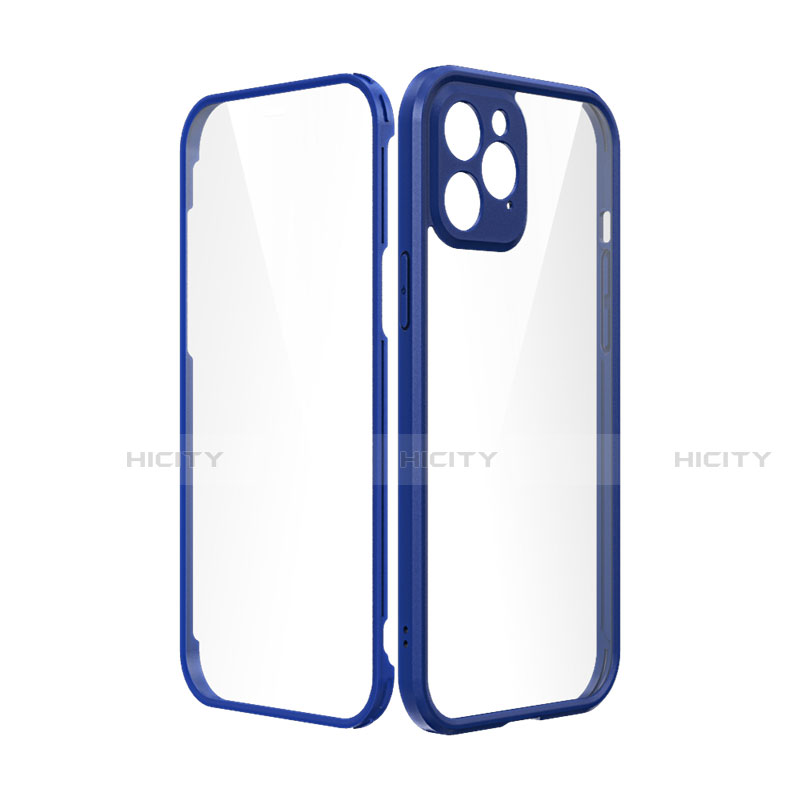 Coque Contour Silicone et Plastique Housse Etui Protection Integrale 360 Degres R05 pour Apple iPhone 12 Pro Max Plus