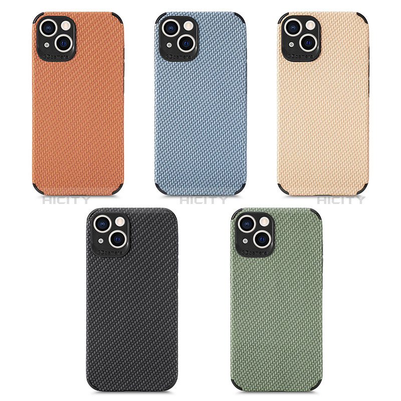 Coque Contour Silicone et Plastique Housse Etui Protection Integrale 360 Degres U04 pour Apple iPhone 15 Plus