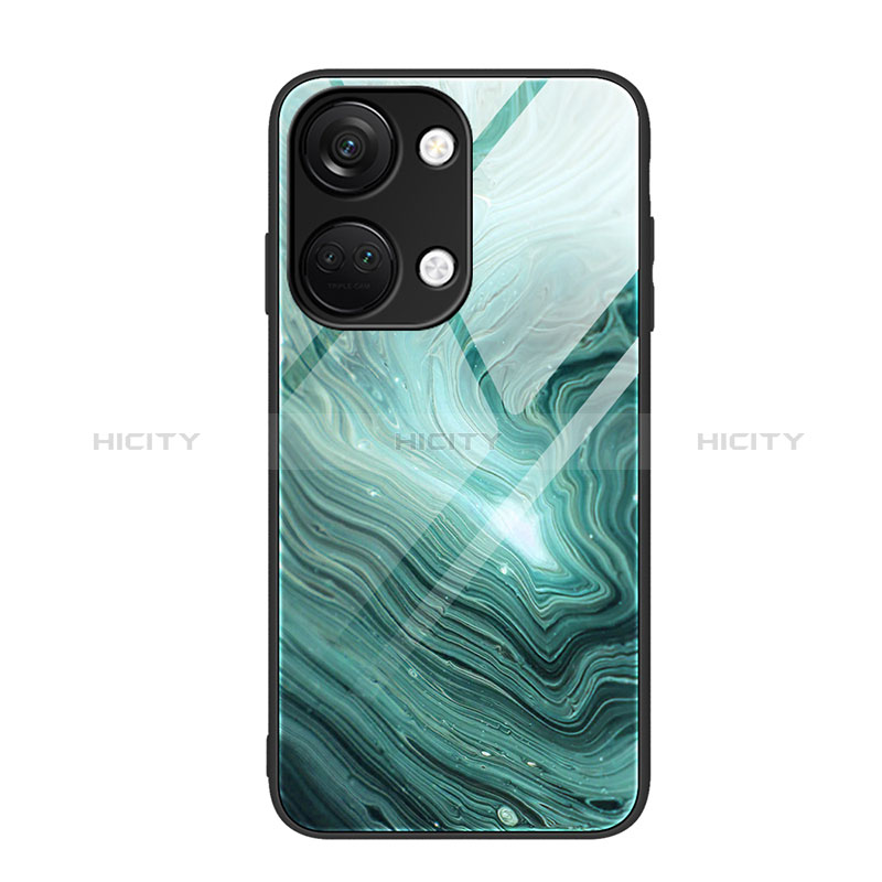 Coque Contour Silicone et Vitre Motif Fantaisie Miroir Etui Housse JM1 pour OnePlus Ace 2V 5G Plus