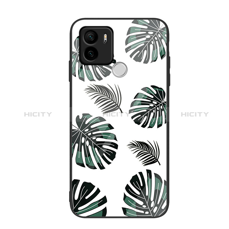 Coque Contour Silicone et Vitre Motif Fantaisie Miroir Etui Housse JM1 pour Xiaomi Redmi A1 Plus Plus