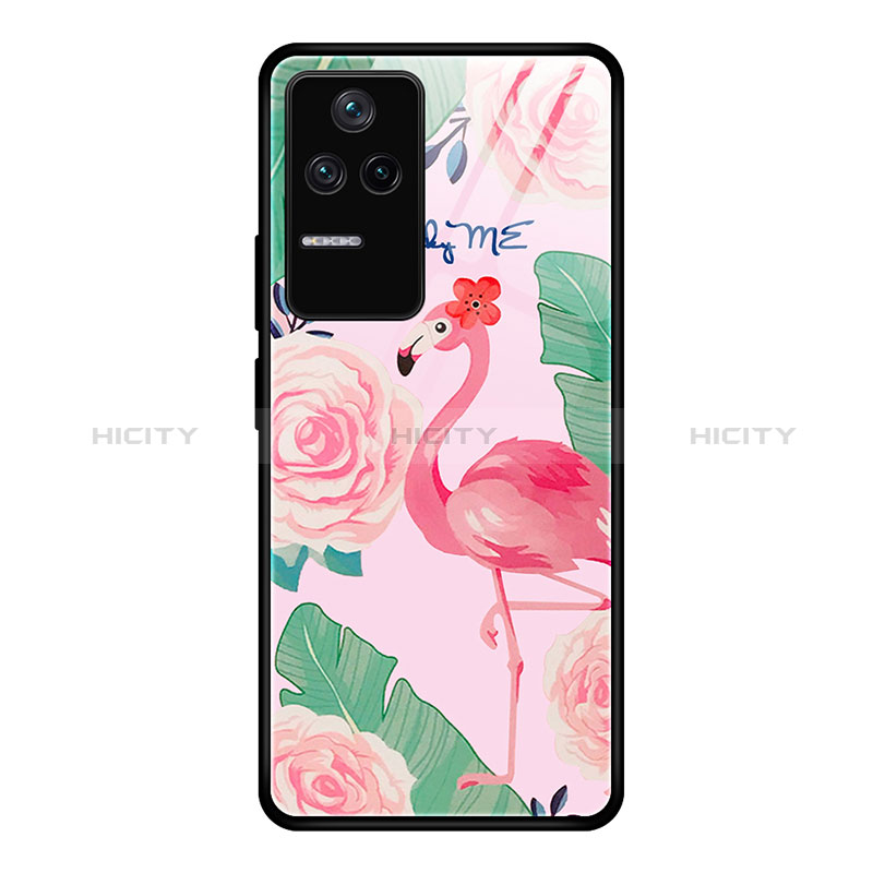 Coque Contour Silicone et Vitre Motif Fantaisie Miroir Etui Housse JM1 pour Xiaomi Redmi K40S 5G Plus