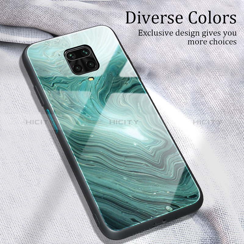 Coque Contour Silicone et Vitre Motif Fantaisie Miroir Etui Housse JM1 pour Xiaomi Redmi Note 9 Pro Max Plus