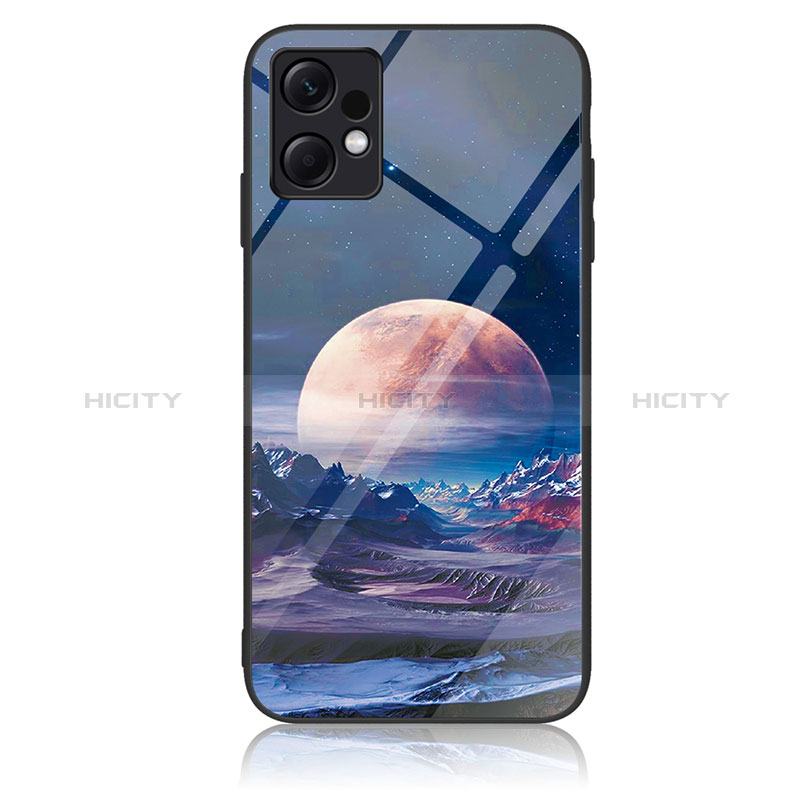 Coque Contour Silicone et Vitre Motif Fantaisie Miroir Etui Housse JM2 pour Xiaomi Redmi Note 12 4G Plus