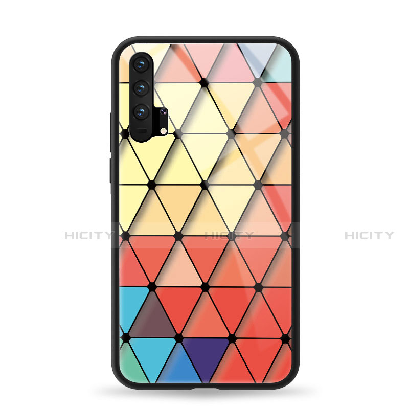 Coque Contour Silicone et Vitre Motif Fantaisie Miroir Etui Housse K02 pour Huawei Honor 20 Pro Plus