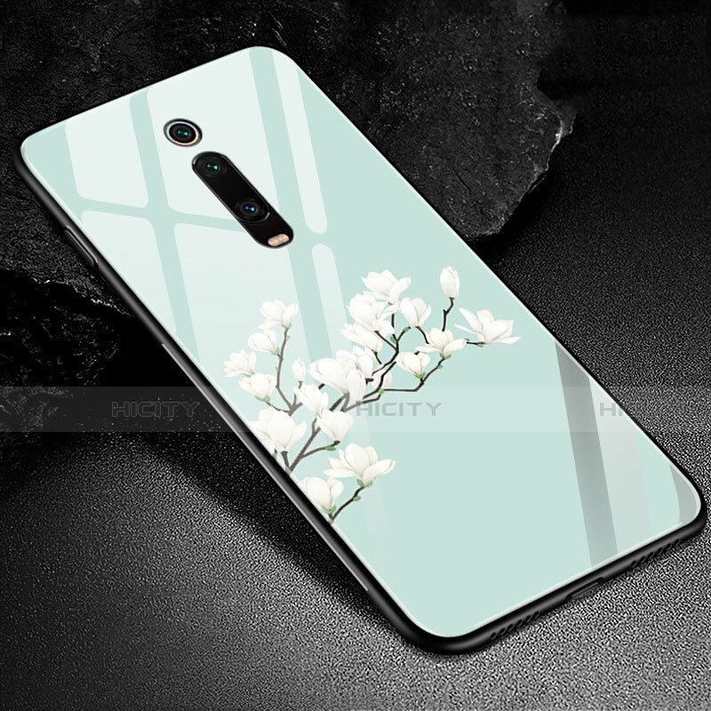 Coque Contour Silicone et Vitre Motif Fantaisie Miroir Etui Housse K02 pour Xiaomi Mi 9T Plus