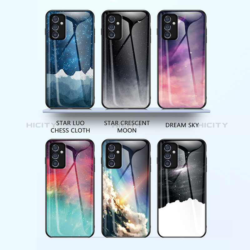 Coque Contour Silicone et Vitre Motif Fantaisie Miroir Etui Housse LS1 pour Samsung Galaxy A35 5G Plus