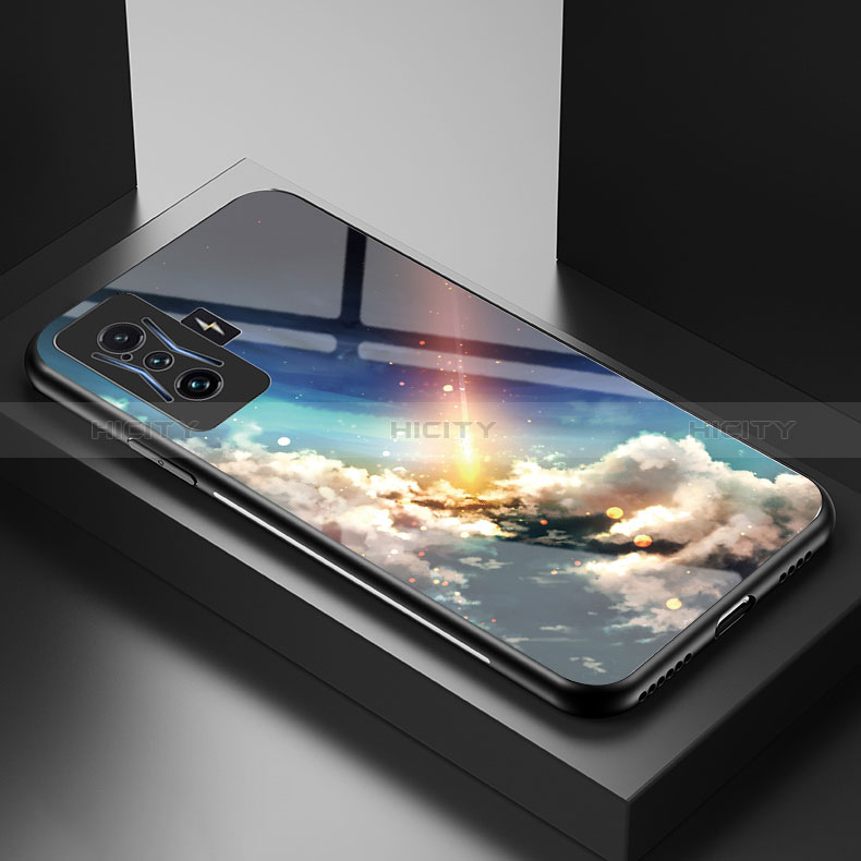 Coque Contour Silicone et Vitre Motif Fantaisie Miroir Etui Housse LS1 pour Xiaomi Poco F4 GT 5G Mixte Plus
