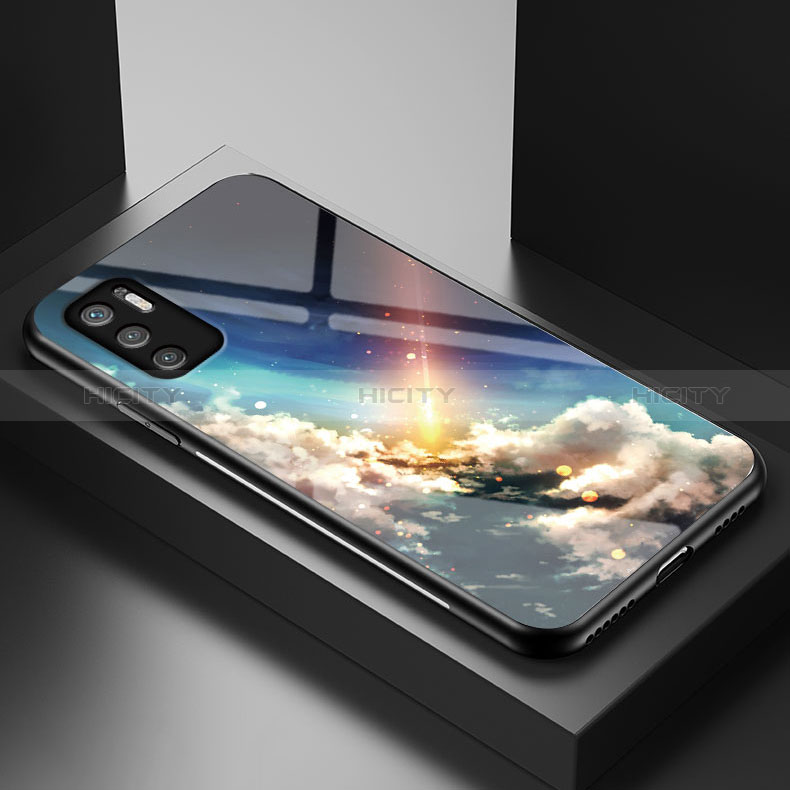 Coque Contour Silicone et Vitre Motif Fantaisie Miroir Etui Housse LS1 pour Xiaomi Redmi Note 10 5G Mixte Plus