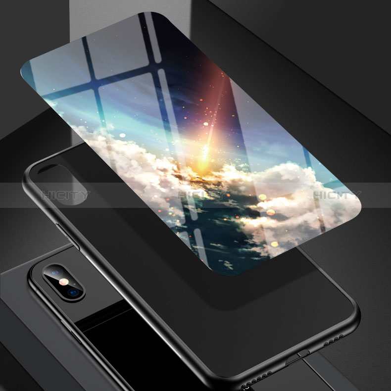 Coque Contour Silicone et Vitre Motif Fantaisie Miroir Etui Housse LS1 pour Xiaomi Redmi Note 11R 5G Plus