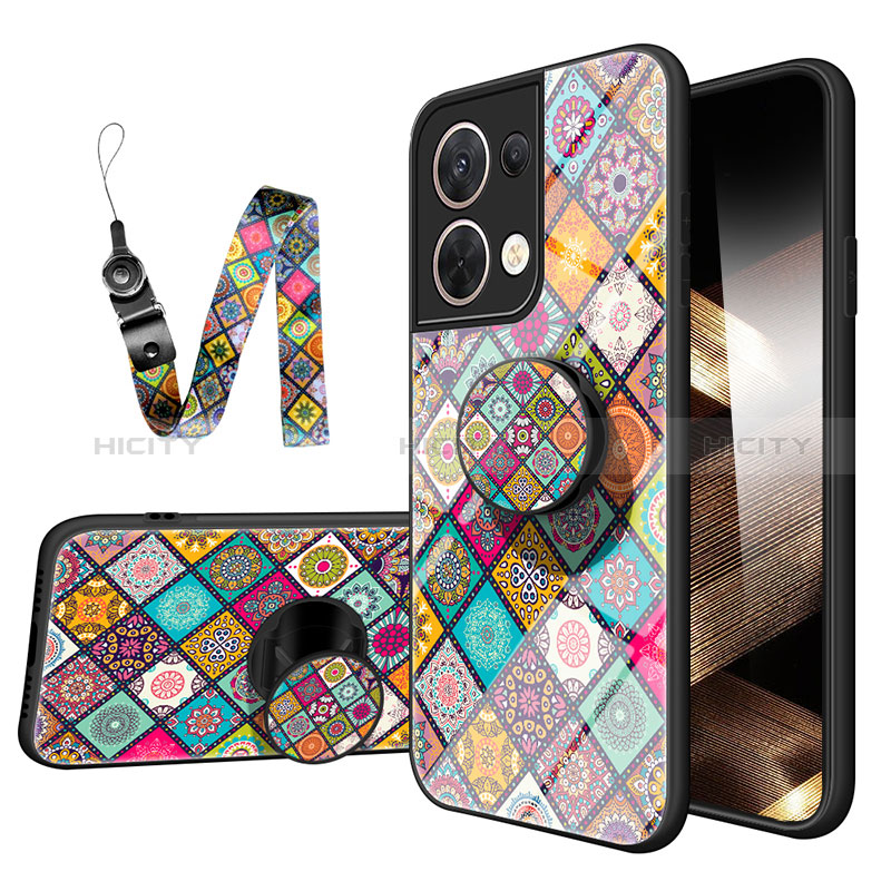 Coque Contour Silicone et Vitre Motif Fantaisie Miroir Etui Housse LS3 pour Xiaomi Redmi Note 13 5G Plus