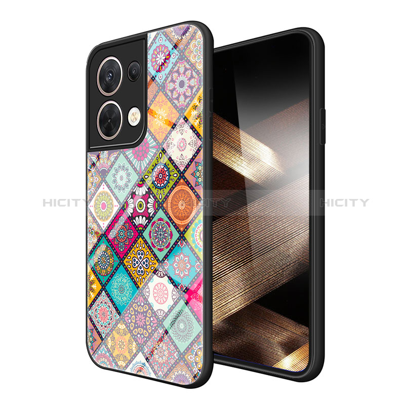 Coque Contour Silicone et Vitre Motif Fantaisie Miroir Etui Housse LS4 pour Xiaomi Redmi Note 13 5G Plus