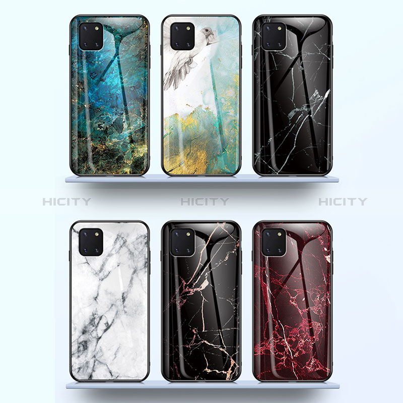 Coque Contour Silicone et Vitre Motif Fantaisie Miroir Etui Housse pour Samsung Galaxy M60s Plus