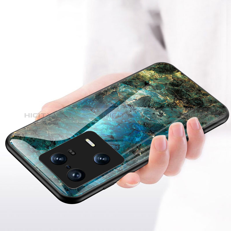 Coque Contour Silicone et Vitre Motif Fantaisie Miroir Etui Housse pour Xiaomi Mi 13 Pro 5G Plus