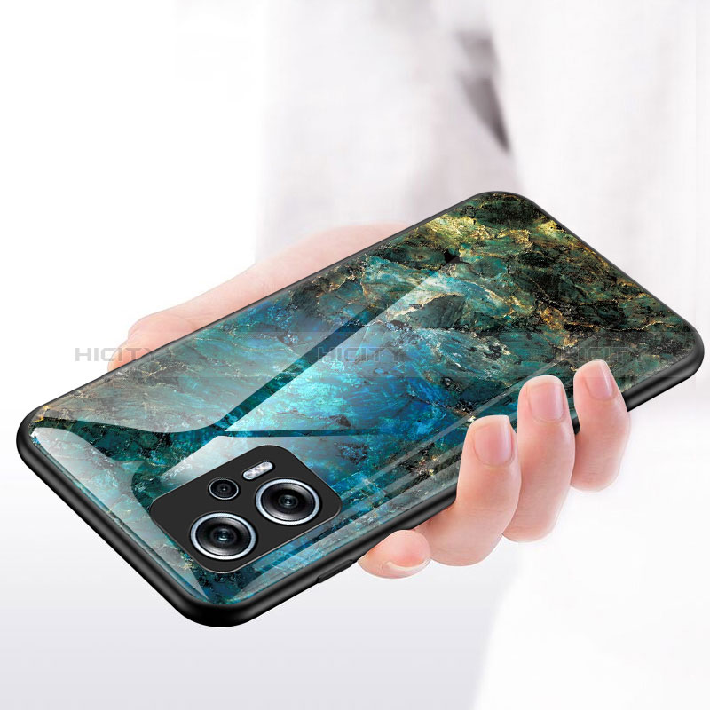 Coque Contour Silicone et Vitre Motif Fantaisie Miroir Etui Housse pour Xiaomi Redmi Note 11T Pro+ Plus 5G Plus