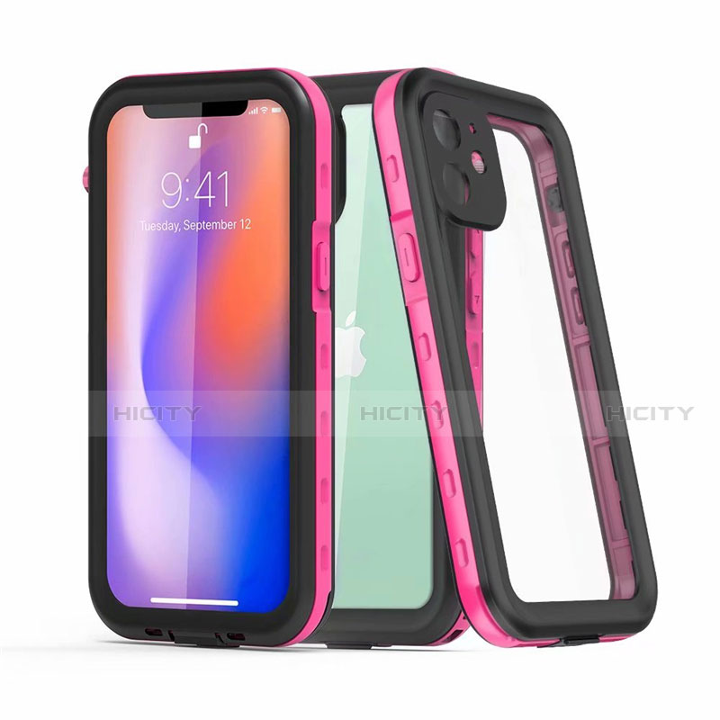 Coque Etanche Contour Silicone et Plastique Housse Etui Waterproof 360 Degres pour Apple iPhone 12 Plus