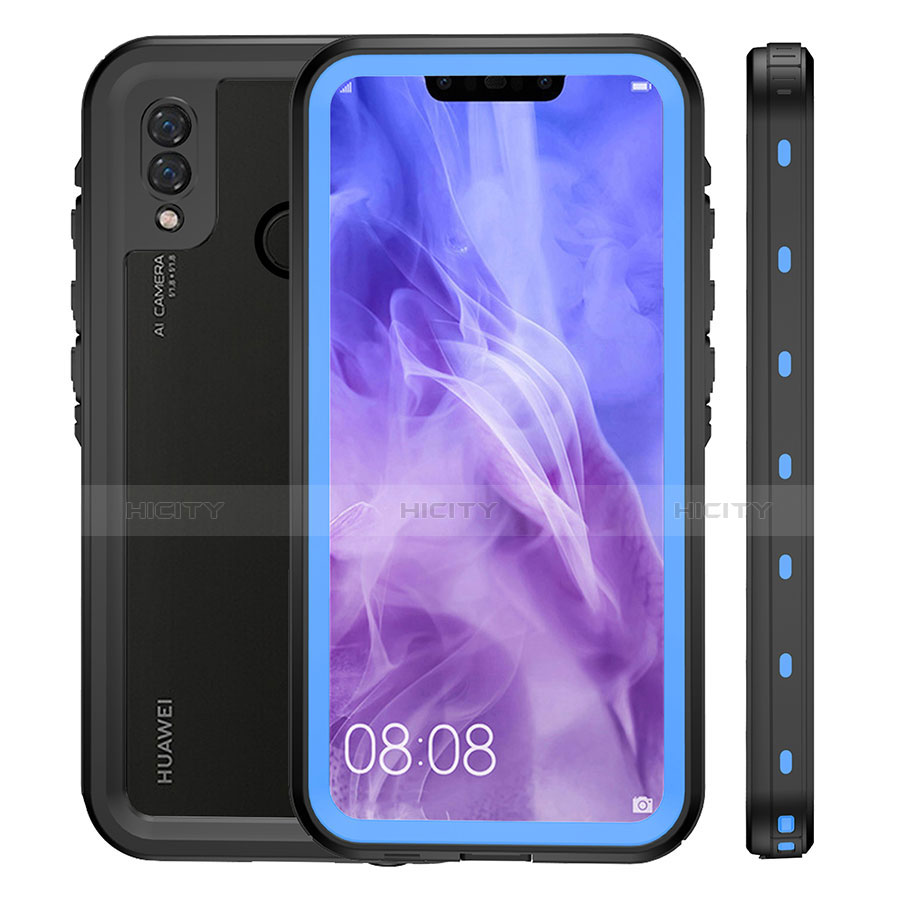 Coque Etanche Contour Silicone et Plastique Housse Etui Waterproof 360 Degres pour Huawei P20 Lite Plus