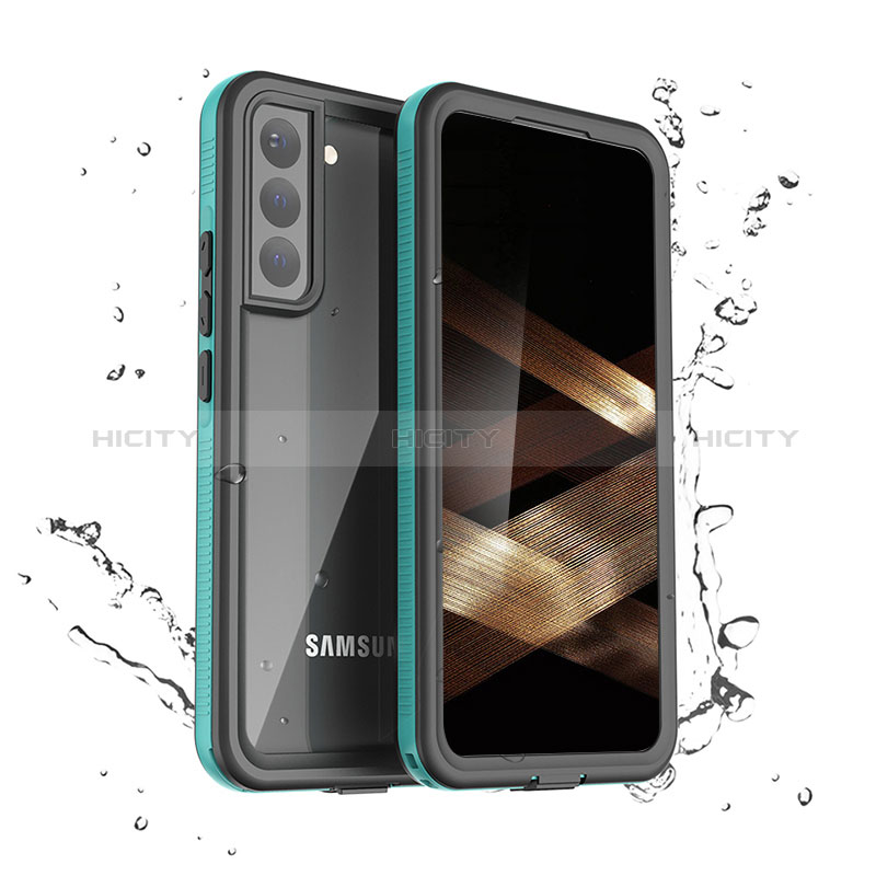 Coque Etanche Contour Silicone et Plastique Housse Etui Waterproof 360 Degres pour Samsung Galaxy S24 5G Plus