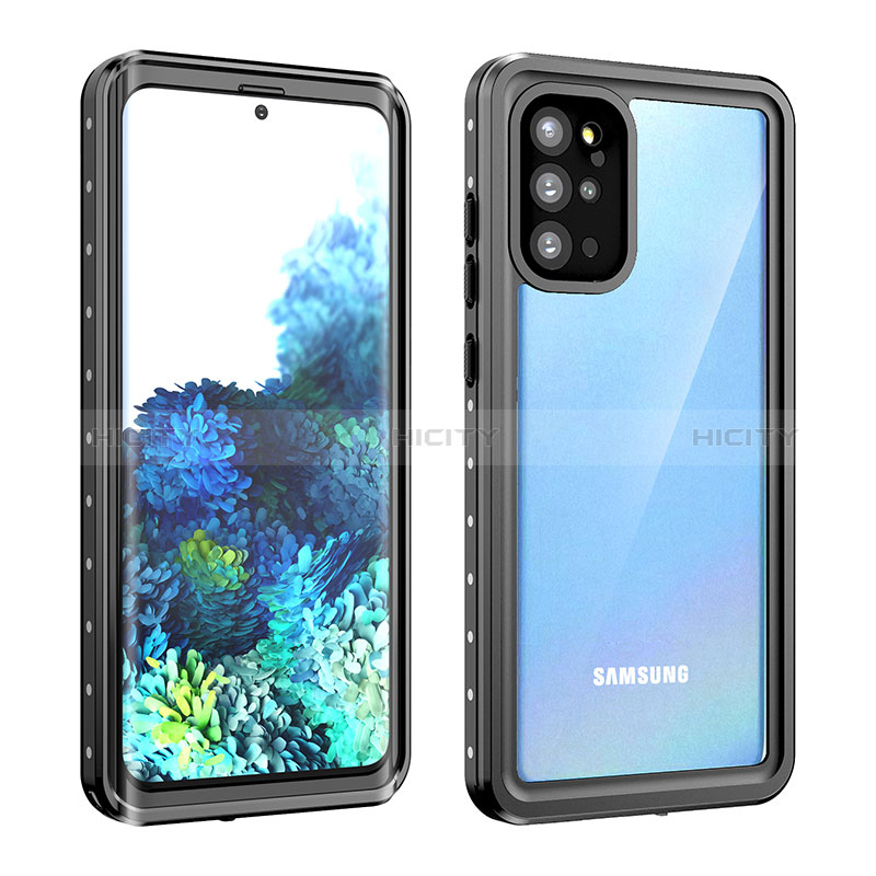 Coque Etanche Contour Silicone et Plastique Housse Etui Waterproof 360 Degres W01 pour Samsung Galaxy S20 Plus 5G Noir Plus