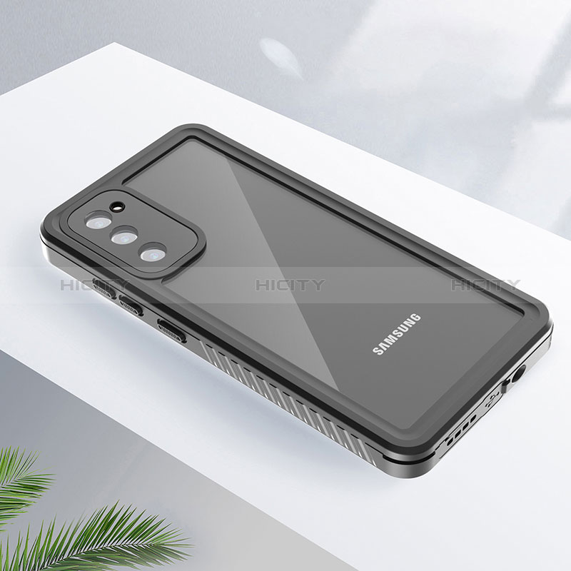 Coque Etanche Contour Silicone et Plastique Housse Etui Waterproof 360 Degres W02 pour Samsung Galaxy S20 FE (2022) 5G Noir Plus