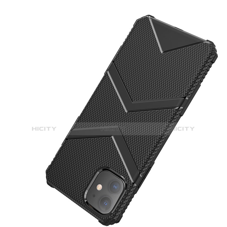 Coque Fibre de Carbone Housse Etui Luxe Serge C01 pour Apple iPhone 11 Plus