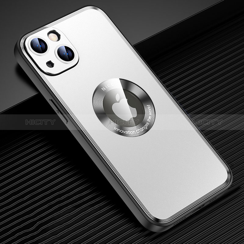 Coque Luxe Aluminum Metal Housse et Bumper Silicone Etui avec Mag-Safe Magnetic Magnetique JL2 pour Apple iPhone 13 Plus