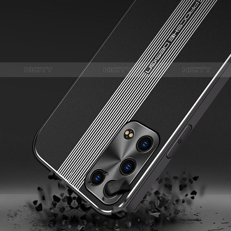 Coque Luxe Aluminum Metal Housse et Bumper Silicone Etui J02 pour Oppo Reno6 Pro 5G Plus