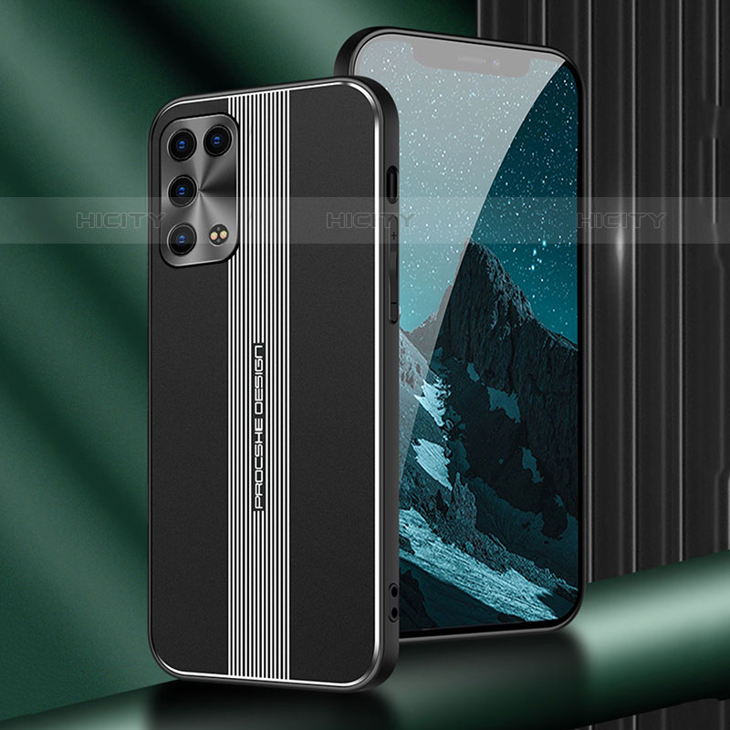 Coque Luxe Aluminum Metal Housse et Bumper Silicone Etui J02 pour Oppo Reno6 Pro+ Plus 5G Plus