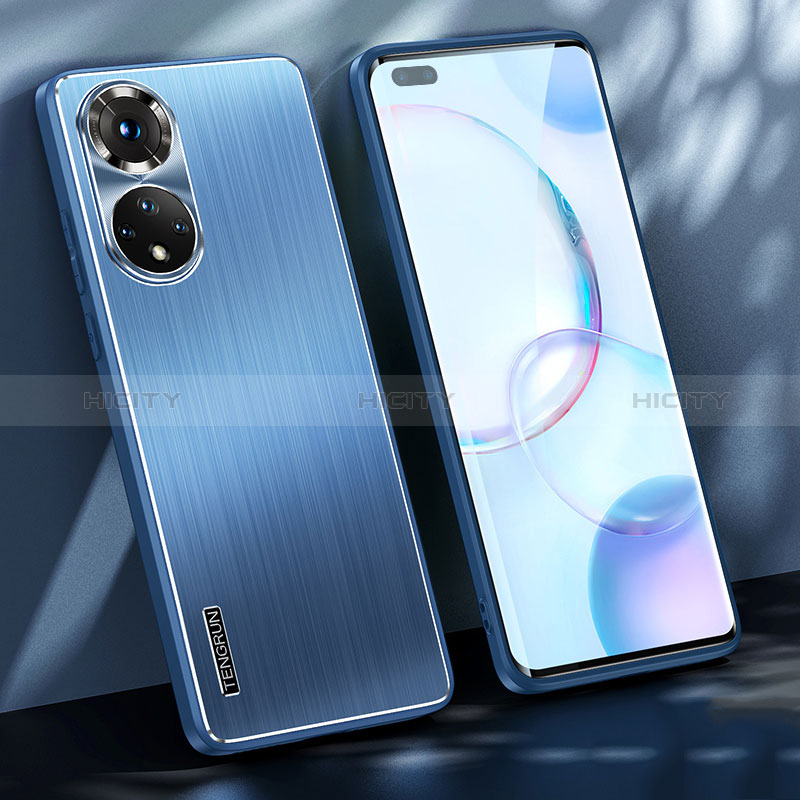 Coque Luxe Aluminum Metal Housse et Bumper Silicone Etui JL1 pour Huawei Nova 9 Pro Plus