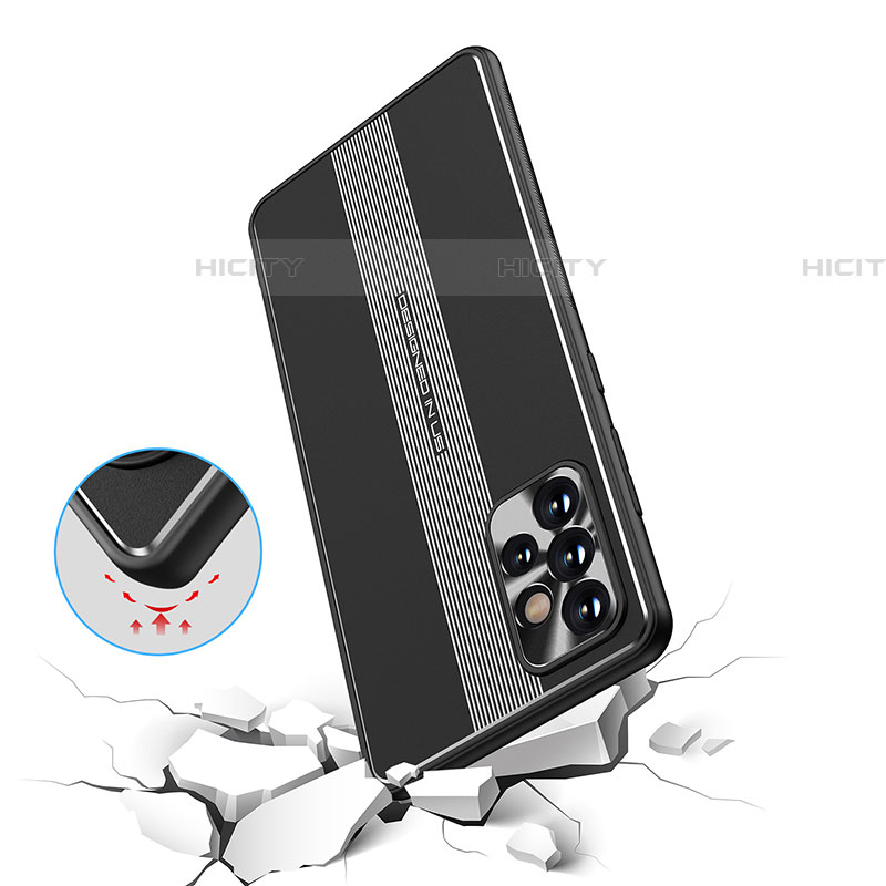 Coque Luxe Aluminum Metal Housse et Bumper Silicone Etui JL1 pour Samsung Galaxy A72 4G Plus