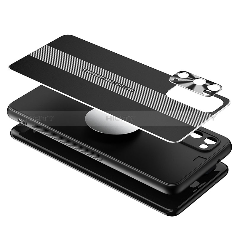 Coque Luxe Aluminum Metal Housse et Bumper Silicone Etui JL1 pour Samsung Galaxy S20 Lite 5G Plus