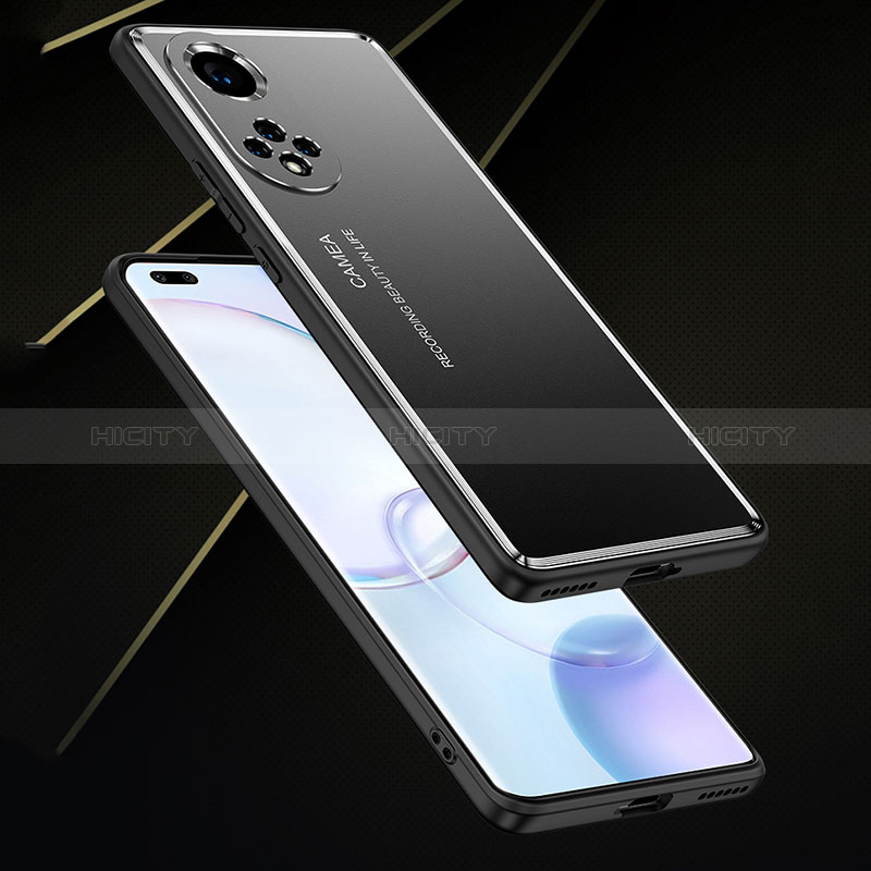 Coque Luxe Aluminum Metal Housse et Bumper Silicone Etui JL2 pour Huawei Nova 9 Pro Plus