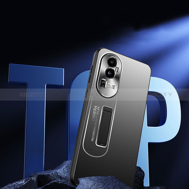 Coque Luxe Aluminum Metal Housse et Bumper Silicone Etui JL3 pour Oppo Reno10 Pro+ Plus 5G Plus