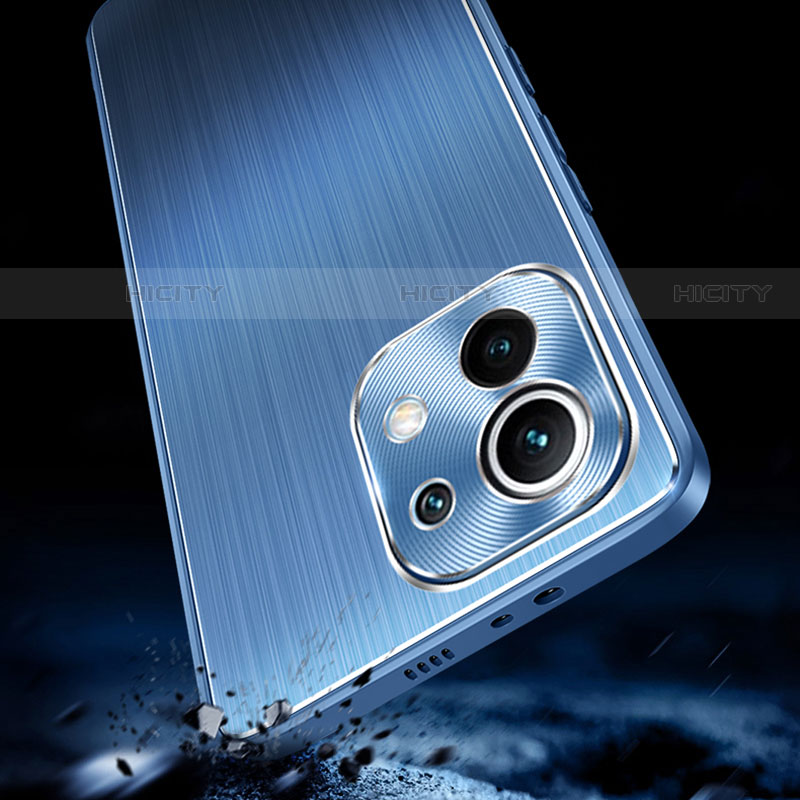 Coque Luxe Aluminum Metal Housse et Bumper Silicone Etui M01 pour Xiaomi Mi 11 Lite 4G Plus