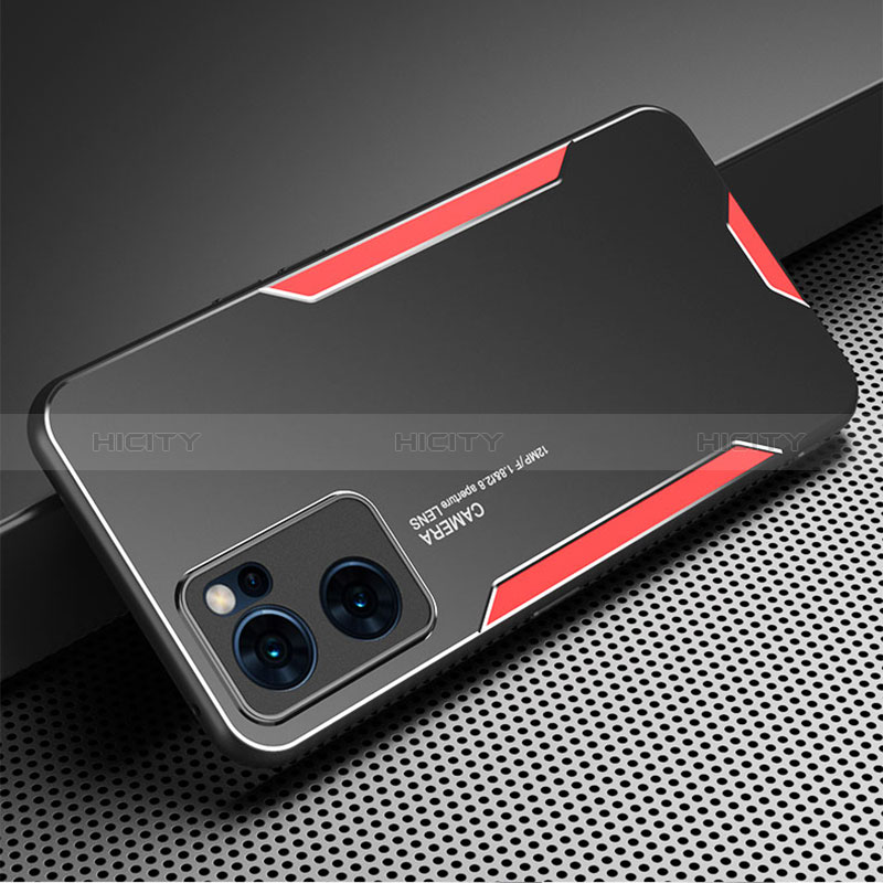 Coque Luxe Aluminum Metal Housse et Bumper Silicone Etui PB1 pour OnePlus Nord CE 2 5G Plus