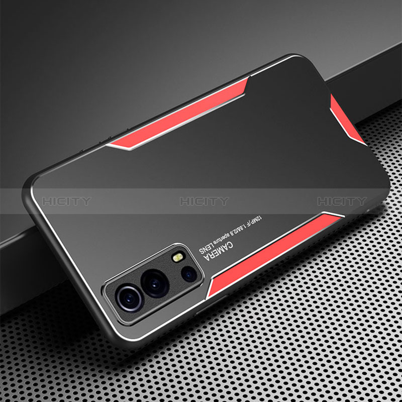 Coque Luxe Aluminum Metal Housse et Bumper Silicone Etui PB1 pour Vivo Y75s 5G Plus