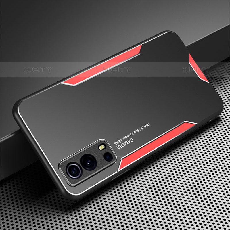 Coque Luxe Aluminum Metal Housse et Bumper Silicone Etui PB2 pour Vivo iQOO Z3 5G Plus