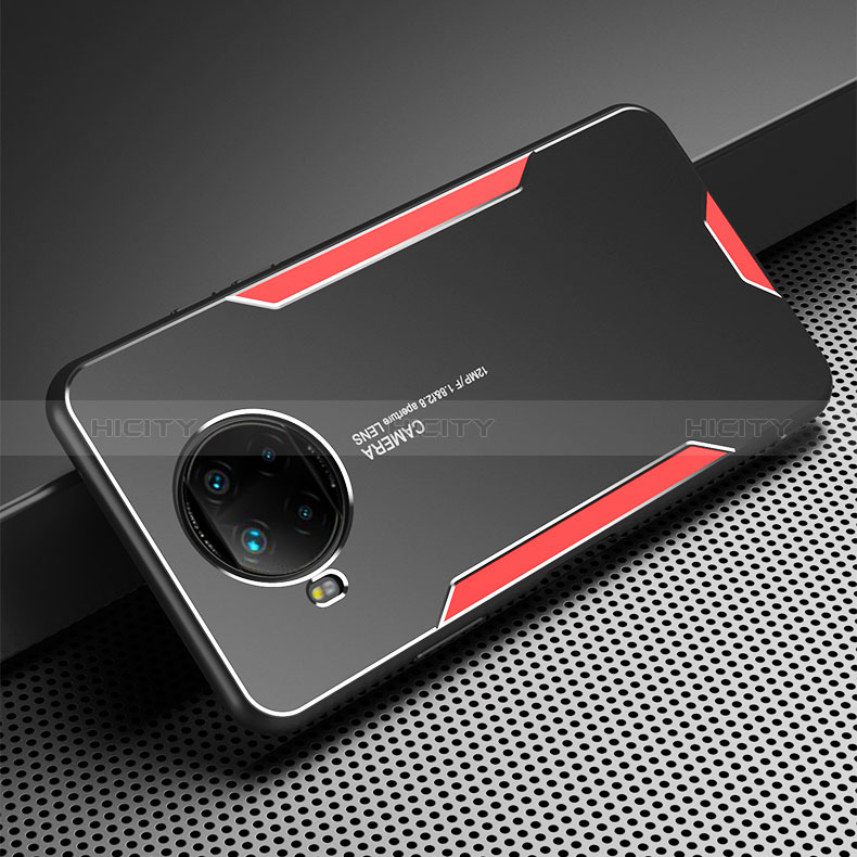 Coque Luxe Aluminum Metal Housse et Bumper Silicone Etui pour Xiaomi Mi 10i 5G Plus