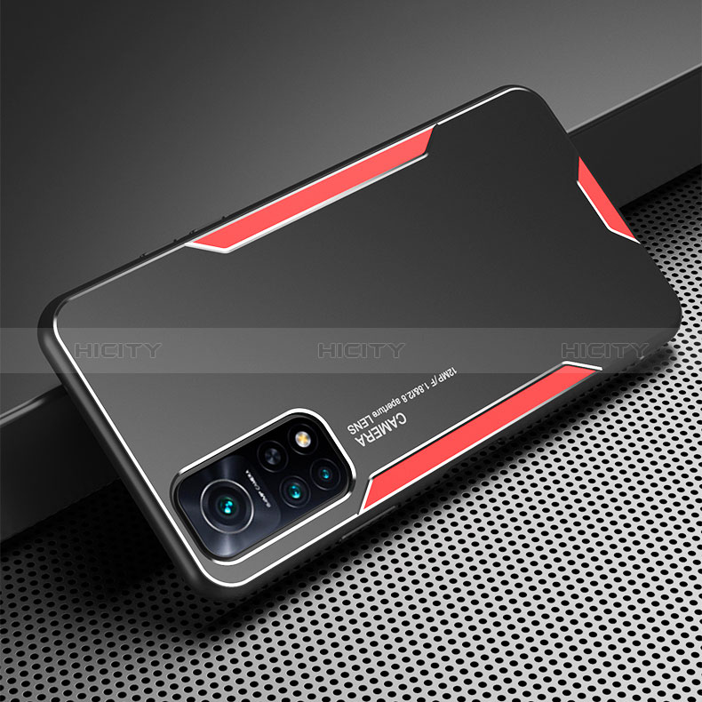 Coque Luxe Aluminum Metal Housse et Bumper Silicone Etui pour Xiaomi Mi 10T Pro 5G Plus