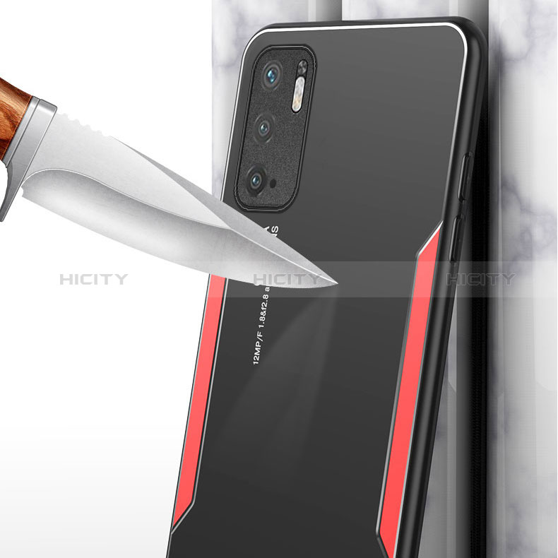 Coque Luxe Aluminum Metal Housse et Bumper Silicone Etui pour Xiaomi Redmi Note 10 5G Plus
