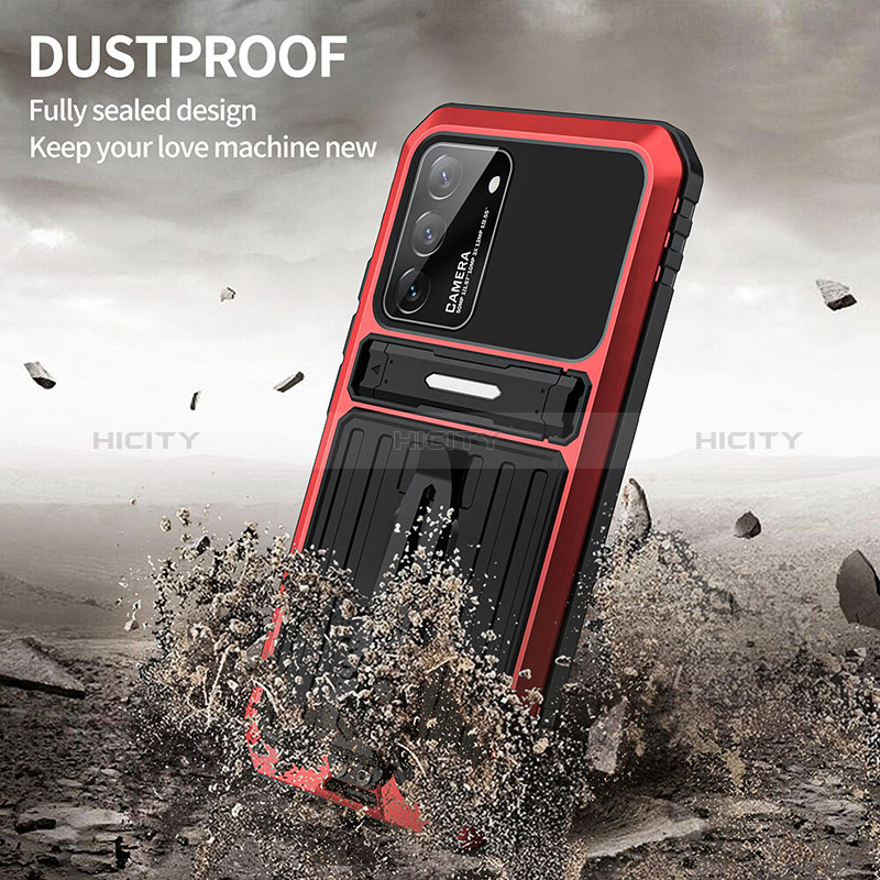 Coque Luxe Aluminum Metal Housse Etui 360 Degres LK1 pour Samsung Galaxy S22 5G Plus