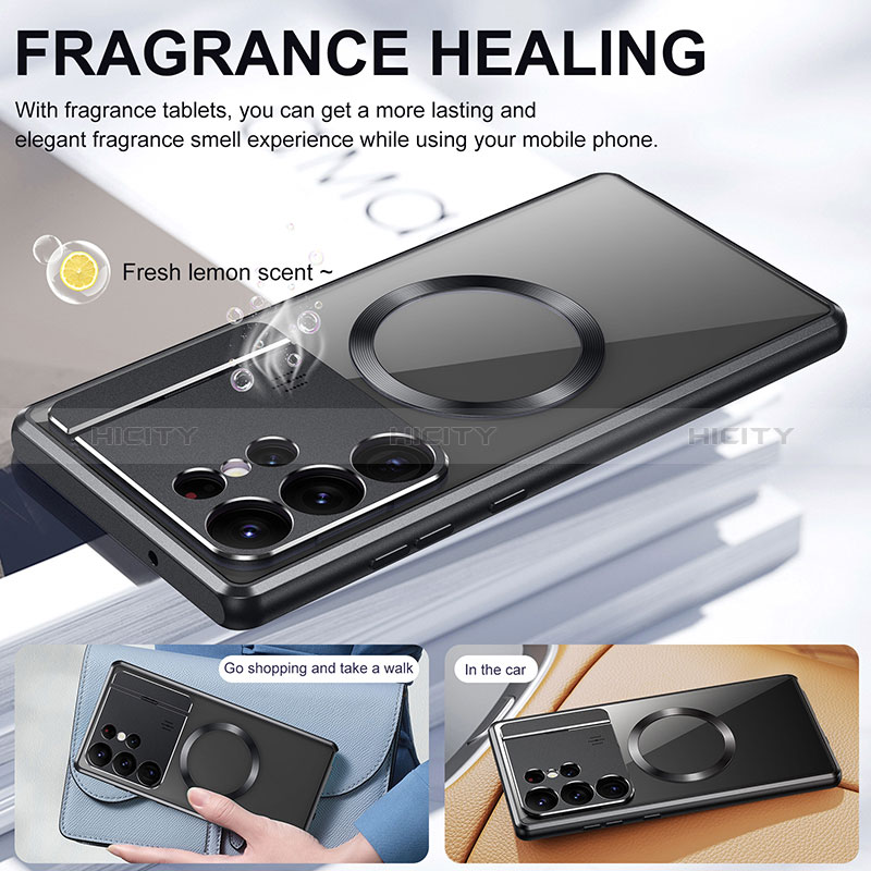 Coque Luxe Aluminum Metal Housse Etui 360 Degres LK1 pour Samsung Galaxy S22 Ultra 5G Plus