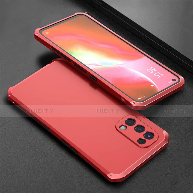 Coque Luxe Aluminum Metal Housse Etui 360 Degres M02 pour Oppo Find X3 Lite 5G Plus