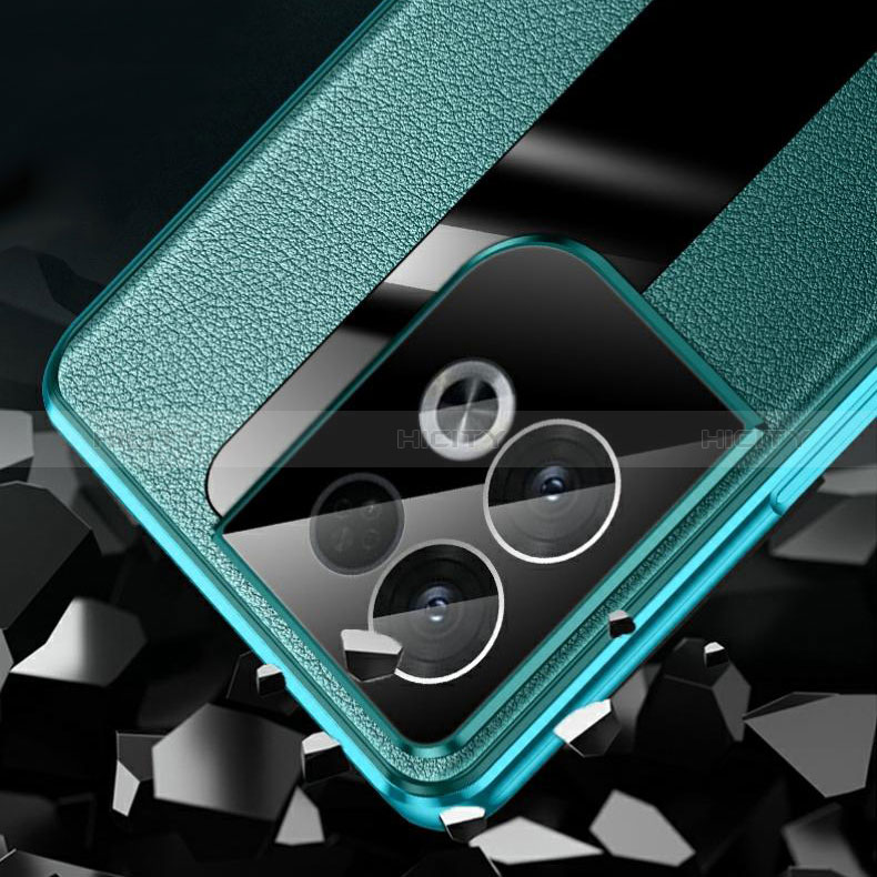 Coque Luxe Aluminum Metal Housse Etui 360 Degres P01 pour Oppo Reno9 Pro+ Plus 5G Plus